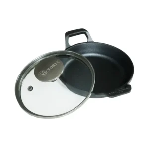 Mini Cazuela Esmaltada con Tapa Vidrio 14 cm